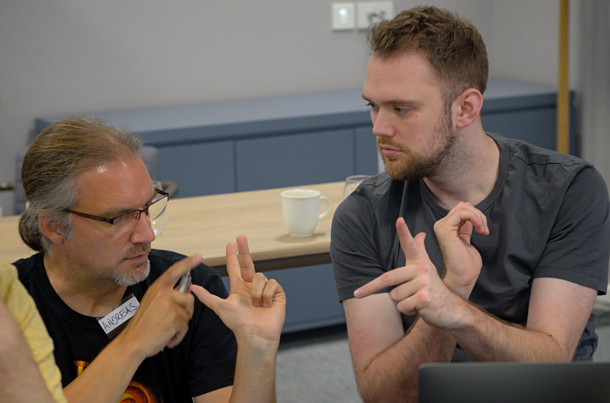 Left-handed coordinate system